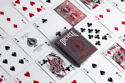 Bicycle Metalluxe Red Playing Cards