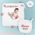 35 35 Inches, Baby Towels with Hood - Soft, Absorbent Viscose Made of Bamboo, Extra Large x for Newborns, Infants, Boys