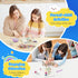 DIY Vase Mosaic Painting Kit, DIY Mosaic Arts and Craft Kits with Vase Flower Mosaic Accessories, Handmade Sticker