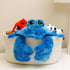 9 inches The Petting Zoo Crab Stuffed Animal, Gifts for Kids, Bright Eye Ocean Animals, Blue Crab Plush Toy