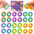 Fidget Toys Sensory Rings for Kids: 24 Pack Goodie Bags Stuffers for
