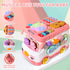 iFaveorr 1 10-in-1 6-12 12-18 1-2, 1st Toys for Year Old Girl Gifts, Montessori Toys Bus for Baby Months, Educational