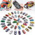 Bublonics 48pcs Set,Alloy Set,Toy 3-8 Pull Back Cars Racing Car Toys,Bulk Mental Trucks Toy Vehicles Cars for Kids Ages