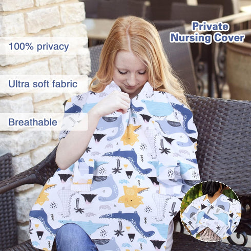 Rquite Baby Car Seat Cover, Carseat Covers Baby Boy, Minky Infant Car Seat Cover Winter, Peekaboo Opening Car Seat