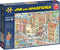 Jumbo 1,000 Piece Jigsaw Puzzle - Jan Van Haasteren 'The Missing Piece' Unique Comic Fun Design