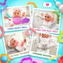14" Set, 1 2 3+ SMILESSKIDDO Baby Doll with Washable Dolls Accessories, Lifelike Soft Babydoll Pretend Play Includes