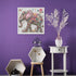 BBOLDIN 1000 Crystal Elephant Puzzles for Adults Pieces, Cute Animal Flower Jigsaw Puzzles, Art Pretty Floral Puzzles