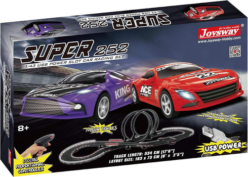 Superior 552 Slot Car Racing Set with USB Power