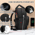 Backpack Expandable Diaper Bag for Dad and Mom Large Capacity Baby Diaper Bag with Premium Leather, Changing Pad
