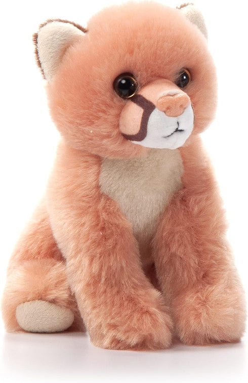 The Petting Zoo Mountain Lion Plushie - 6 Inches, Gifts for Kids, Wild Onez Babiez Wildlife Animals
