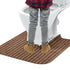 HBGOTL Commode Washable(4 Pack,Brown) Round Potty Training Mats for Boys, Toilet Training Mats, Potty Training Toilet