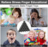 21Pcs Magnet Black Ball Fidget Toy, DIY Hematite Stones Toys for Adults, Science Kit for Anxiety Relief, Magnetic