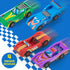 Klever Kits 4 DIY Wooden Race Cars, Build & Paint Your Own Craft Kit, Easy to Assemble Birthday Presents for Kids