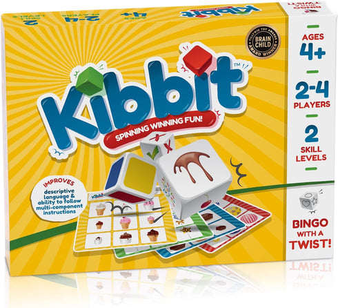 Kibbit - Bingo Style Game for Descriptive Language, Sentence Structure, and Multi-Component Directions