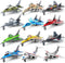 Toy Airplanes 12 Pack,Plastic Diecast Airplane Toys for Boys Toddlers Age 1