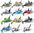 Toy Airplanes 12 Pack,Plastic Diecast Airplane Toys for Boys Toddlers Age 1