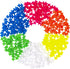 PLUS PLUS Open Play Tube, 240 Piece Neon Color Mix Construction Building STEM Toy for Kids