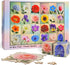 rokt&razo, Flower Speaks, 24 Mini Pack, 1000 Pieces Floral Daily Puzzles with