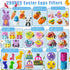 200 SQZUWIT Pcs Easter Egg Fillers Basket Stuffers Essentials, Small Miny Toys Bulk Assortment Gift for Kids Girls Boys