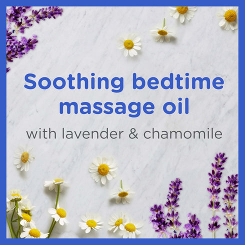 4oz Zarbee's Baby Massage Oil, Calming and Soothing with Lavender and Chamomile to Help Sleep, Bottle