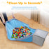 13" 13" 13" SAM AND MABEL Toy Storage Organizer with Play Mat x x Storage Box for Kids' Playroom, Stackable