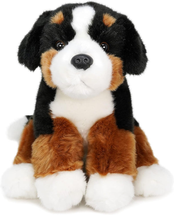VIAHART Bastien The Bernese Mountain Dog, 13 Inch Stuffed Animal Plush by TigerHart Toys
