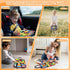 Montessori Busy Board for Toddlers 3+ Years Old, Educational Sensory Activity Board for Fine Motor Skills, Gift Toys