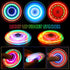 Gigilli Fidget Spinners for Kids, 2 Pack Light Up Sensory Toys for 4-12 Years, Glow in The Dark ADHD Autism Toys