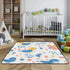 EtherSpher 50'' 50''alfombras Parents' Day Cartoon Cute Blue Bird Soft Padded Baby Play mat Foldable for Indoor Outdoor