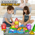 Set 3-5 4-8 5-7 Pack 42pcs KAEILORU Magnetic Tiles Road with Car Magnet Building Tile Toys for Kids Ages Magnetic