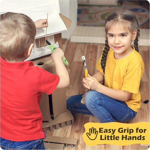 355 5-12 ColoPlay Cardboard Tools for Kids, Cardboard Cutter for Kids, Tools for STEM Educational, Gifts for Boys