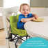 Summer 6 3 by Bright Starts Pop 'N Sit Portable Booster Chair, Floor Seat, Indoor/Outdoor Use, Compact Fold, Green, Mos