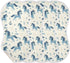 decor gift 4 Pack 22x11in Cotton Soft Burp Cloths Soft and Absorbent? Naughty Ocean Pony Ivory spit up Rags for Unisex