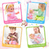 Set, 36PCS Playset, 14'' Backpack, 3 4 5 6+ PROOU Baby Care Doll Toys Dolls Hair Salon Pretend Play Toddler Doll Toys
