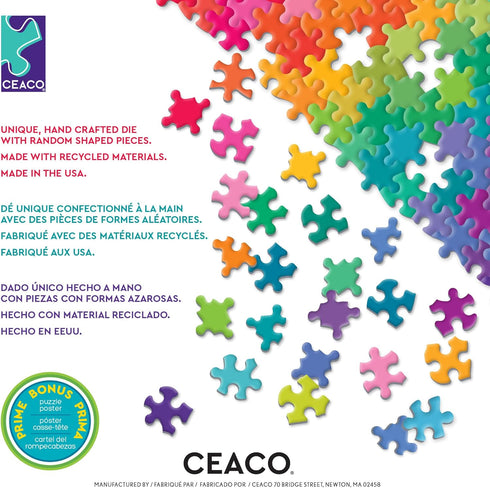 Ceaco - Patiently Waiting - Miriam Bos - 500 Piece Round Jigsaw Puzzle