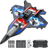 RC Plane - 2.4GHz Remote Control Airplane with LED Lights, 360 Stunts