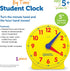 Learning Resources Big Time Student Clock - Teaching & Demonstration Clock for Ages 5+