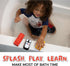 6 Car Combo Bath Toys for Babies and Toddlers - Mold Free, Non Squirting, BPA-Free, Safe Fun for 0-18 Months