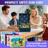 150PCS 3+ Magnetic Blocks, Magnet Tiles Toys for Kids, Magnetic Building Blocks Cubes, STEM Montessori Stacking Magnets