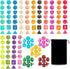 DND Dice Set, 20x7 (140 Pieces): Polyhedral Dice with Large Drawstring Bag for Dungeons and Dragons RPG
