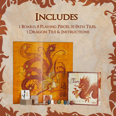 2-8 8 Calliope Tsuro - The Game of The Path - A Family Strategy Board Game For Adults and Kids Players Ages & Up