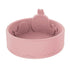 Nuby Animal Friend Silicone Round Bowl, Toddler Bowl for 6+ Months, Pink Whale