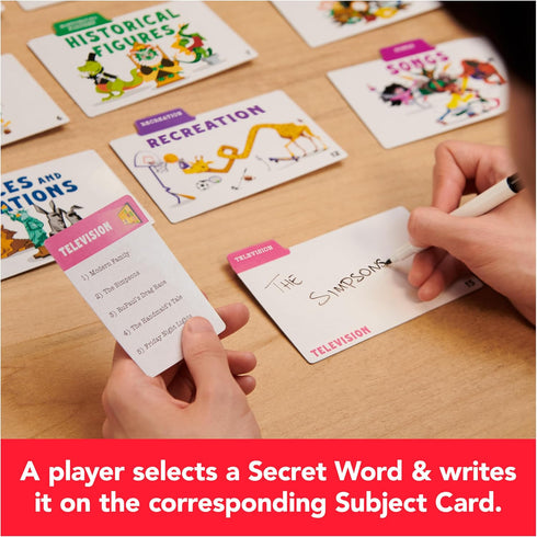 SUBJECTIVE - A Personality Trivia Game for Family Game Night, Card Game for 3-6 Players