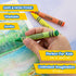 8 Set, 3+, 1-Pack BAZIC Color Washable Premium Jumbo Crayons, Coloring School Art Creative Gift for Kids Age