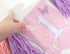 BASCT 1st Butterfly Birthday High Chair Banner - Fairy Pink and Purple Tassel, Spring Decoration for Girls (Highchair