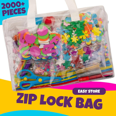 2000+pcs 4-9 4-9 4-10 Blue Squid Craft Kits for Kids, Ages Girl Boys Gifts Arts and Crafts for Kids Craft Kits Toys