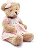 25" Oitscute Big Baby Teddy Bear with Cloth Cute Stuffed Animal Soft Plush Toy (Pink&Brown)
