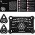 Pendulum Dowsing Divination Board Set, Black Wooden Talking Board for Parties and Gatherings