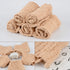 Daxue 10 100% Set 12"x12" Pcs Baby Muslin Washcloths Natural Cotton Unbleached, Extra Soft Baby Wipes Organic Burp