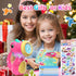 Bubble Machine Wand for Kids - Dinosaur Bubble Maker with Light & Music, Outdoor Toy for Ages 2-5, Birthday Gift